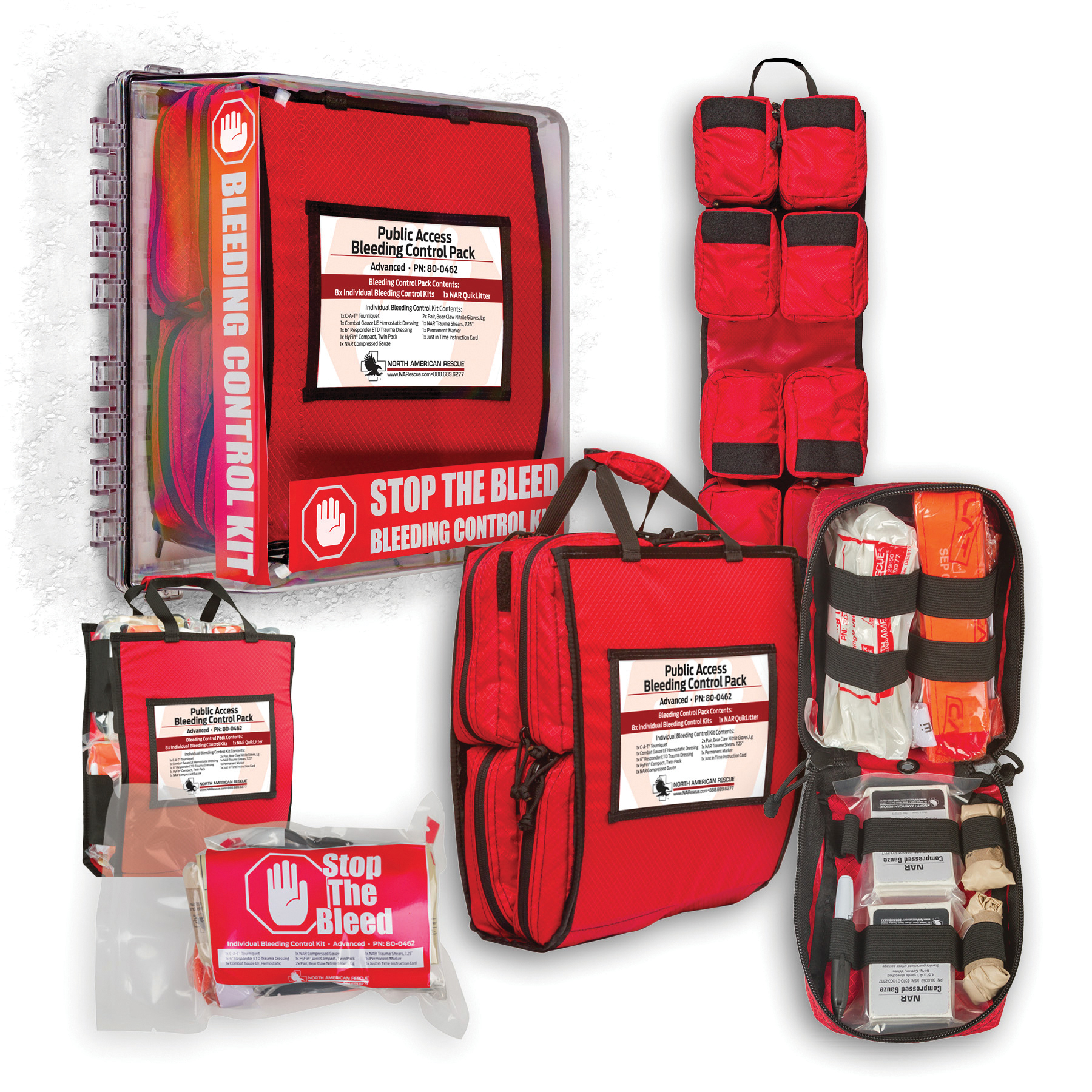 North American Rescue Public Access Bleeding Control Kits FOPConnect